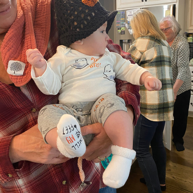 Personalised Halloween Trick or Treat Smell My Feet Socks | CWHalloween53