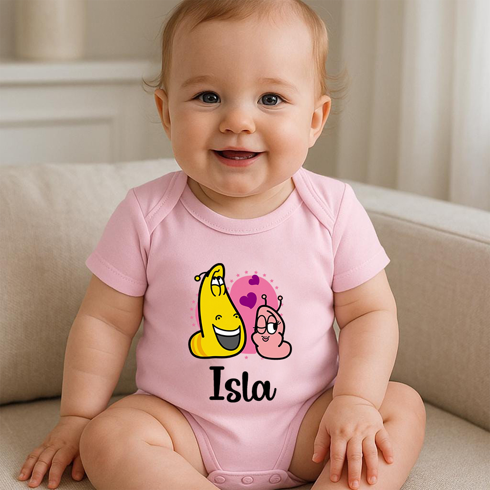 Personalized Larva's Funny Baby Romper | Larva22