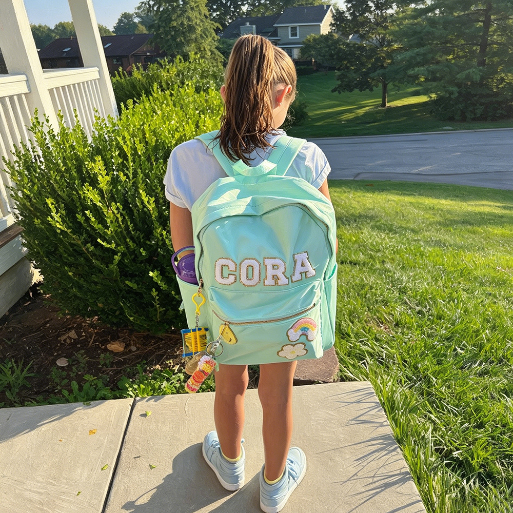 Personalized Hand Patch Kids Lovely Backpack｜CWPack0902