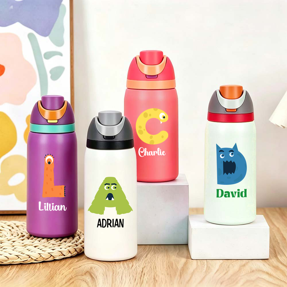 Personalized BPA Free 24oz/32oz Kids Water Bottle | YouBottle100