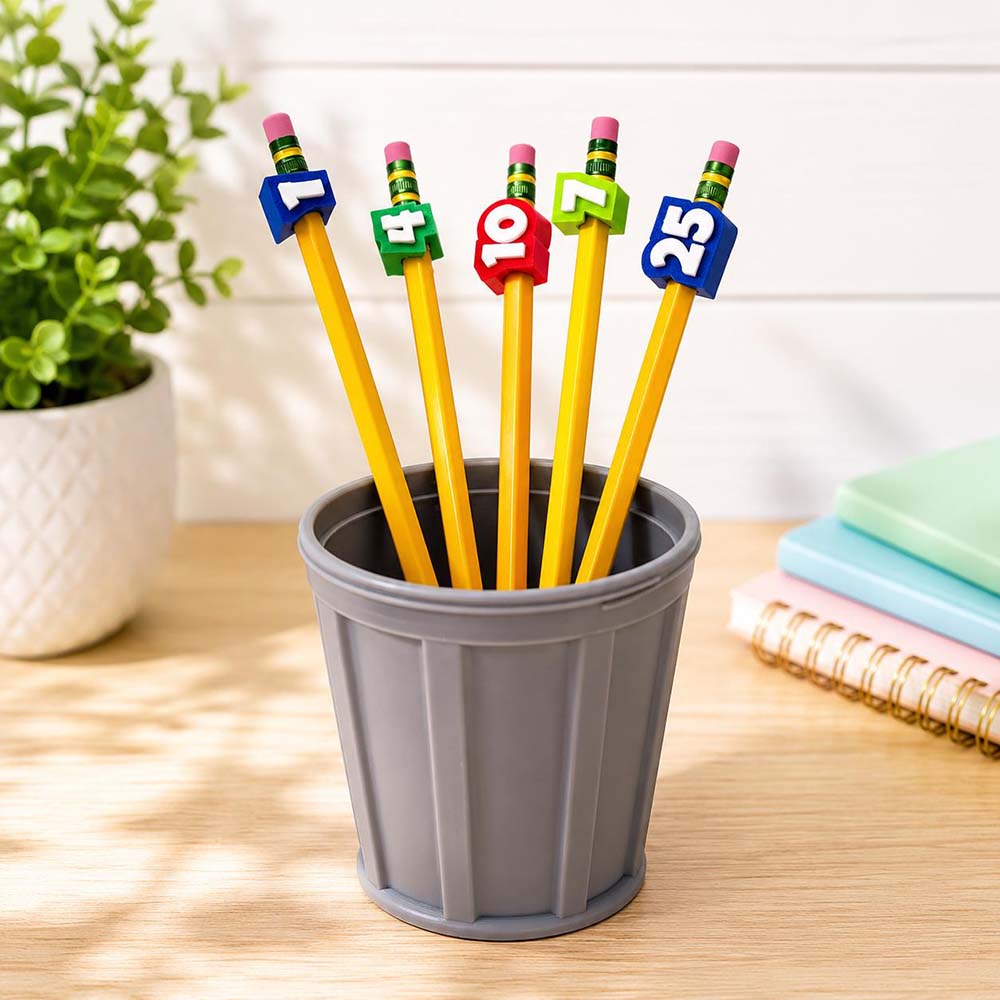 Personalized 3D Printed Kids Pencil Toppers | CWGift77