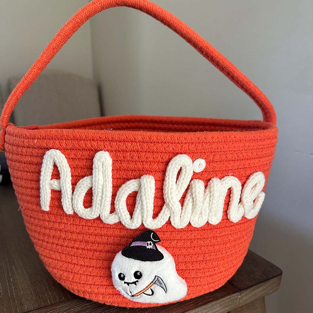 Personalized Halloween Treat Basket | CWHalloween105