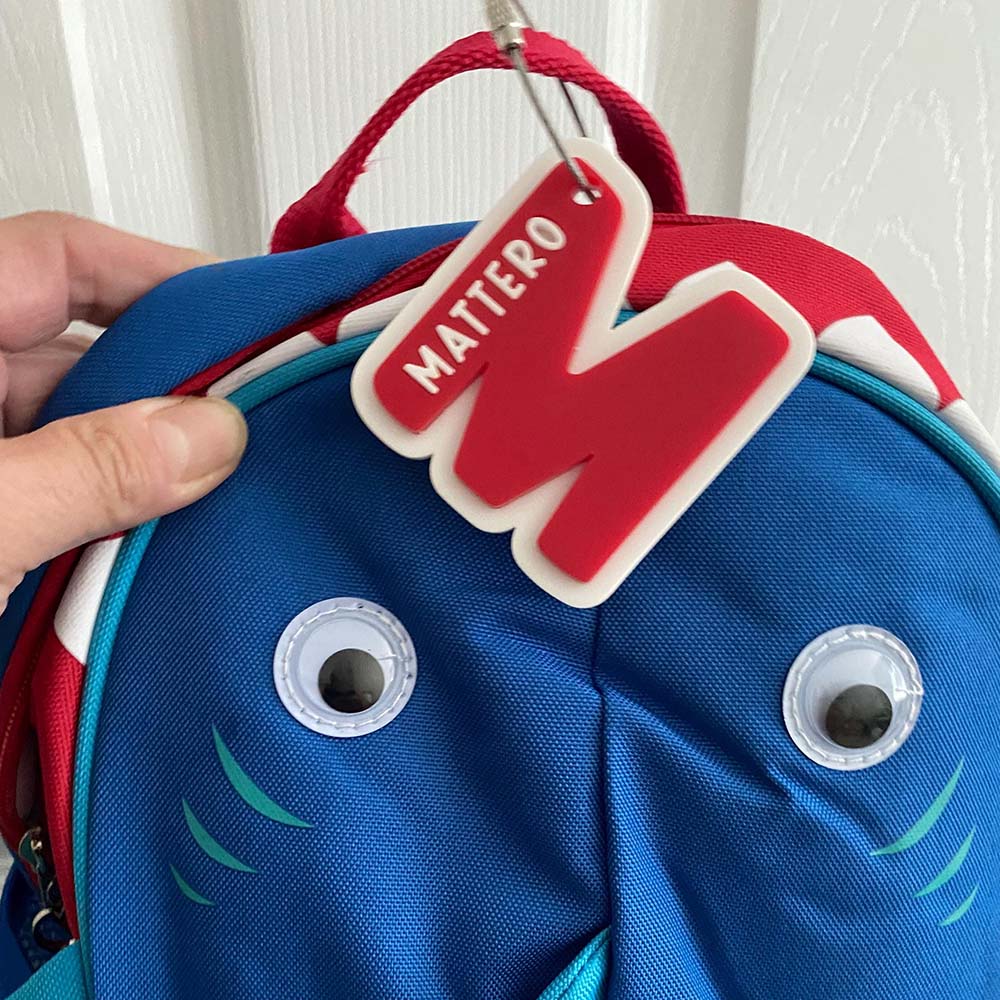 Personalized 3D Printed Backpack Name Tag | CWGift90