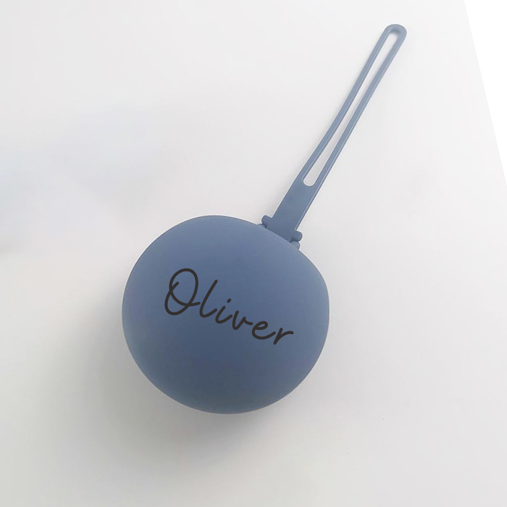 Personalized Baby Silicone Soother Holder Case | CWToy225
