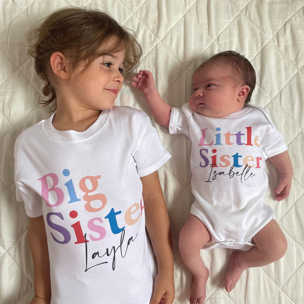 Personalized Matching Sibling Shirts | CWSibling01