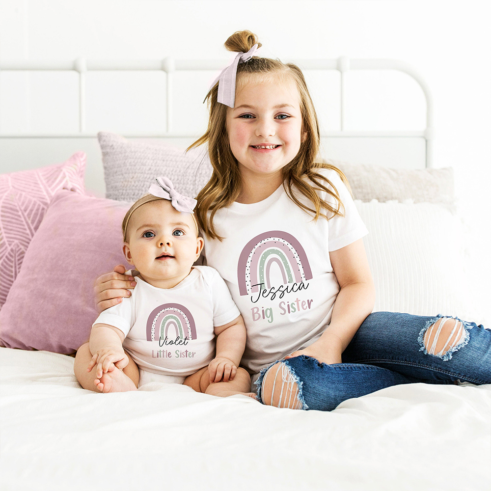 Personalized Matching Sibling Shirts | CWSibling09