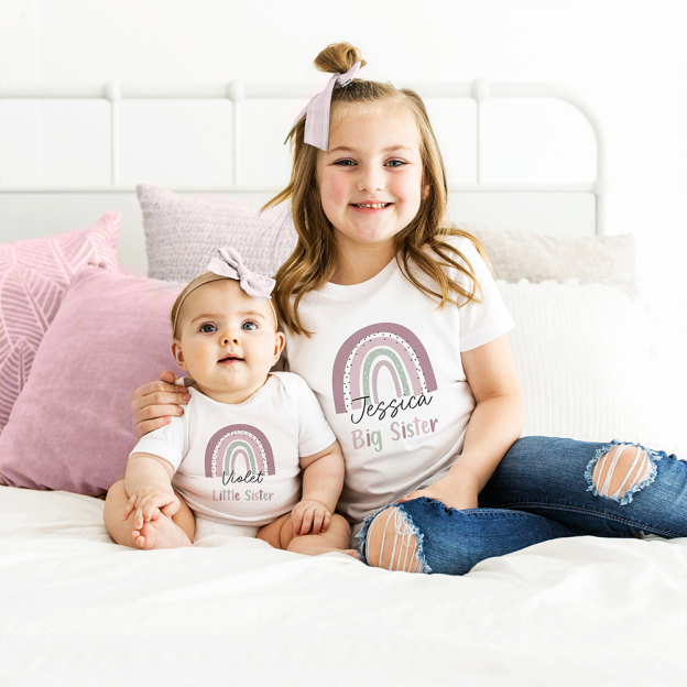 Personalized Matching Sibling Shirts | CWSibling09