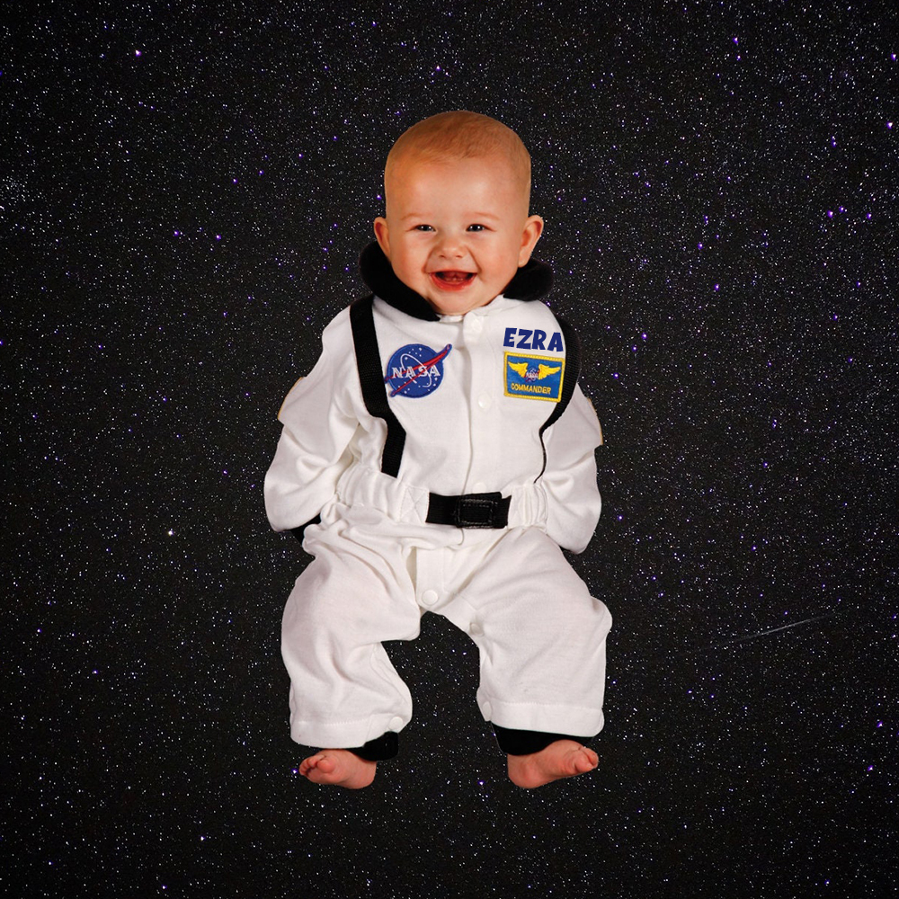 Personalized Baby Astronaut Dress Up Space Suit | CWBaby275
