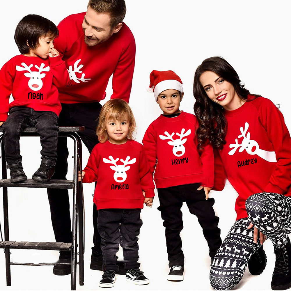 Personalized Christmas Matching Family Sweatshirt | InFamily01