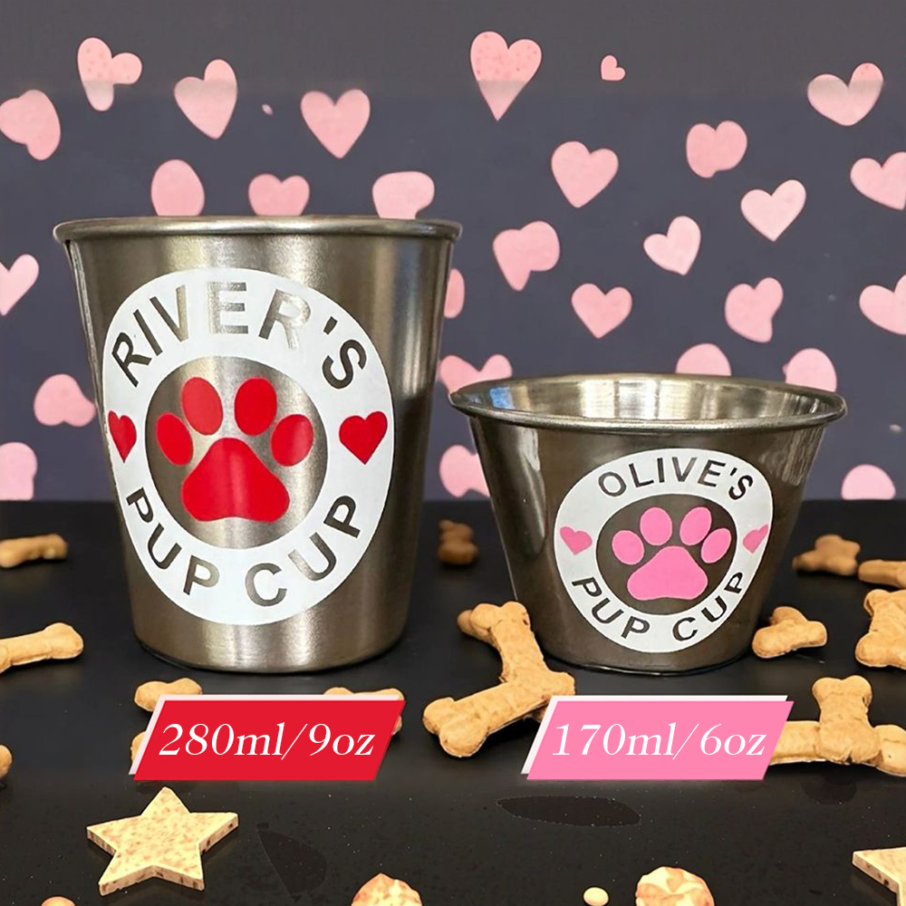 Personalized Valentine’s Day Pet Gift Pup Cup Mug | BKPet285