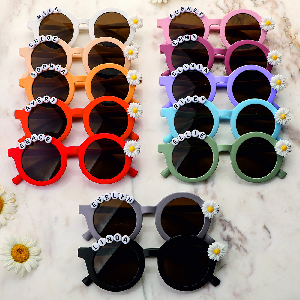 Personalized Lovely Daisy Sunglasses For Kids | CWBeach215