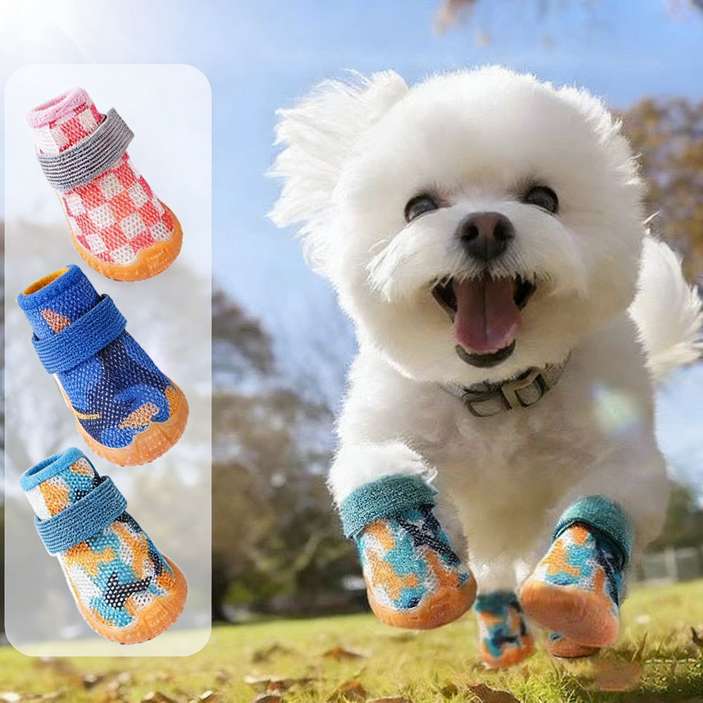 Pet Breathable Adjustable Soft Non-slip Shose | BKPet393