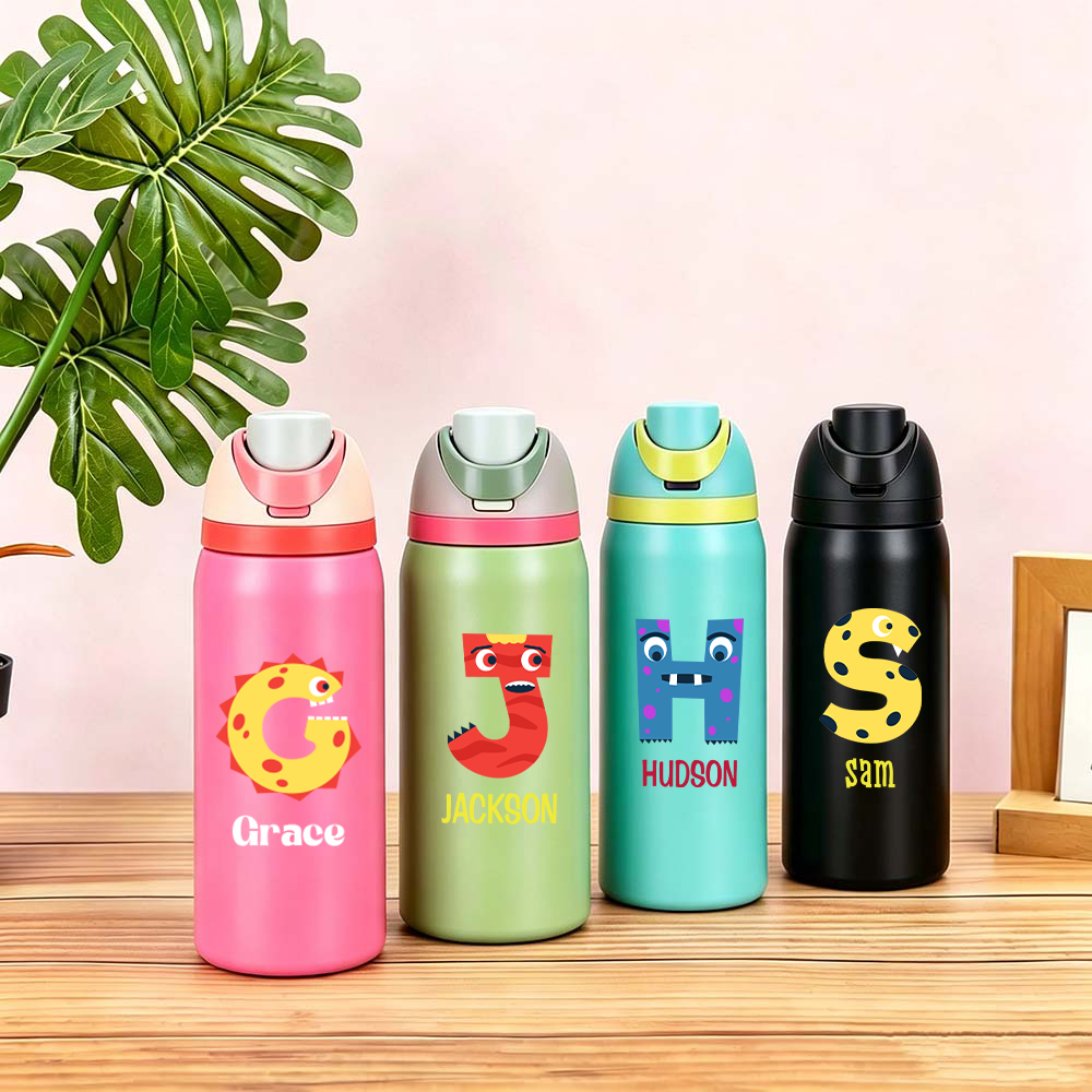 Personalized BPA Free 24oz/32oz Kids Water Bottle | YouBottle100