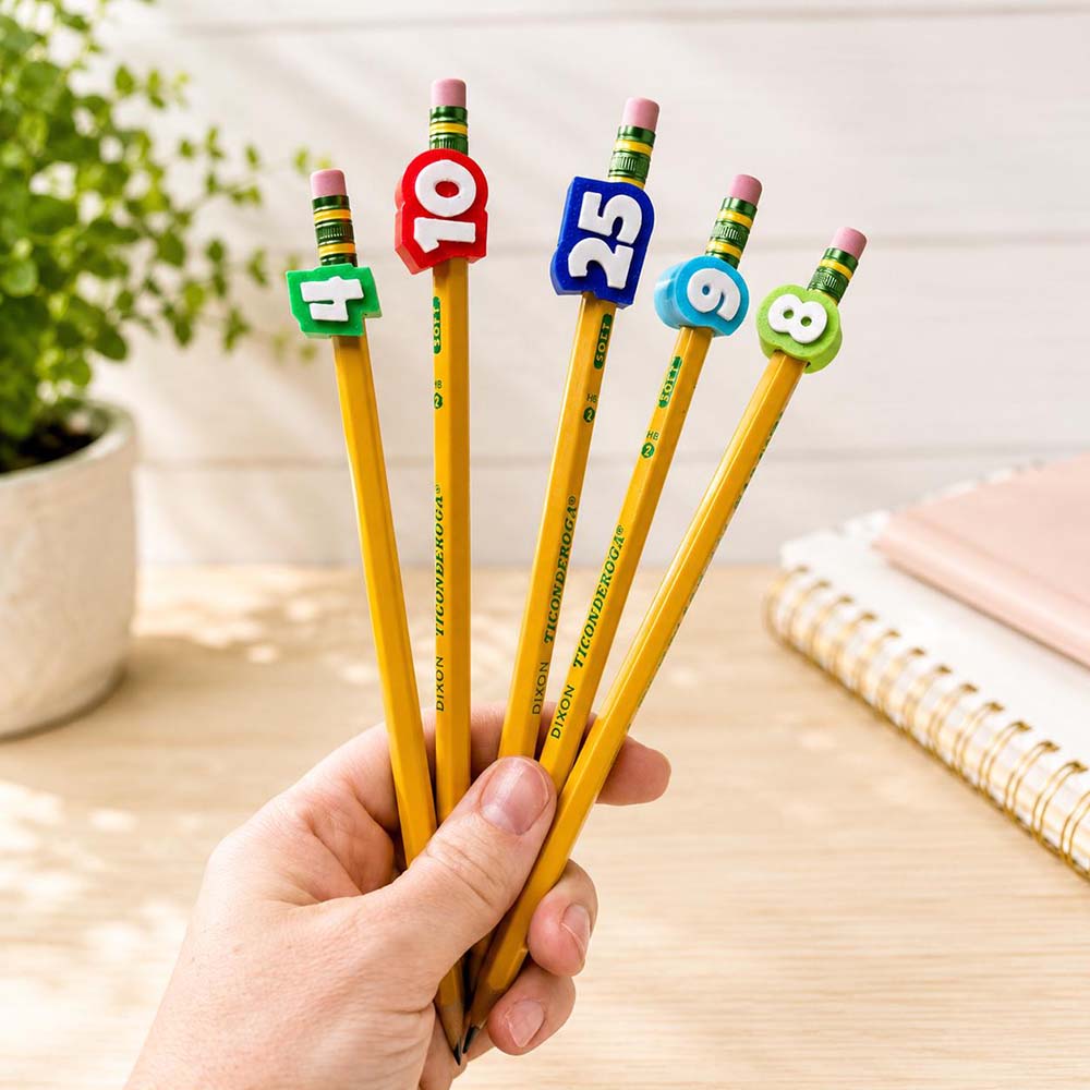 Personalized 3D Printed Kids Pencil Toppers | CWGift77