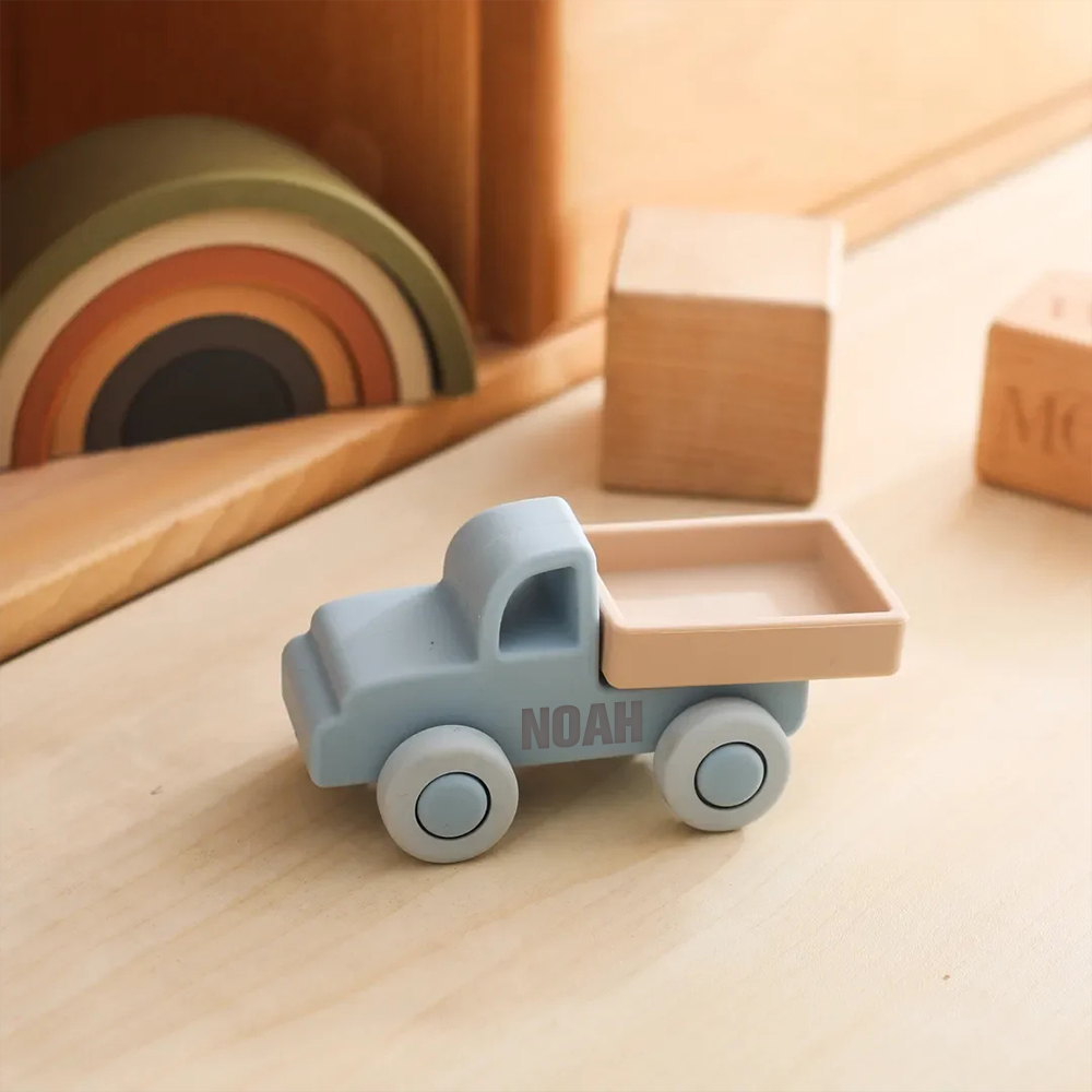 Personalized Kid Silicone Plane and Car Toy | CWToy99
