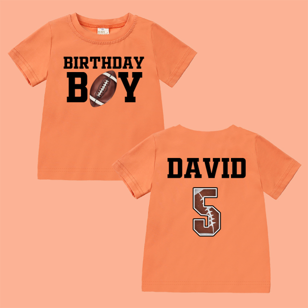 Personalized Sports Ball Games Birthday T-Shirt | inBirth19