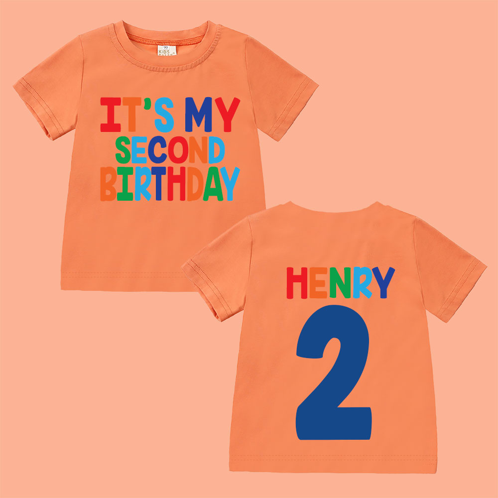 Personalized My First Birthday T-Shirt | inBirth24