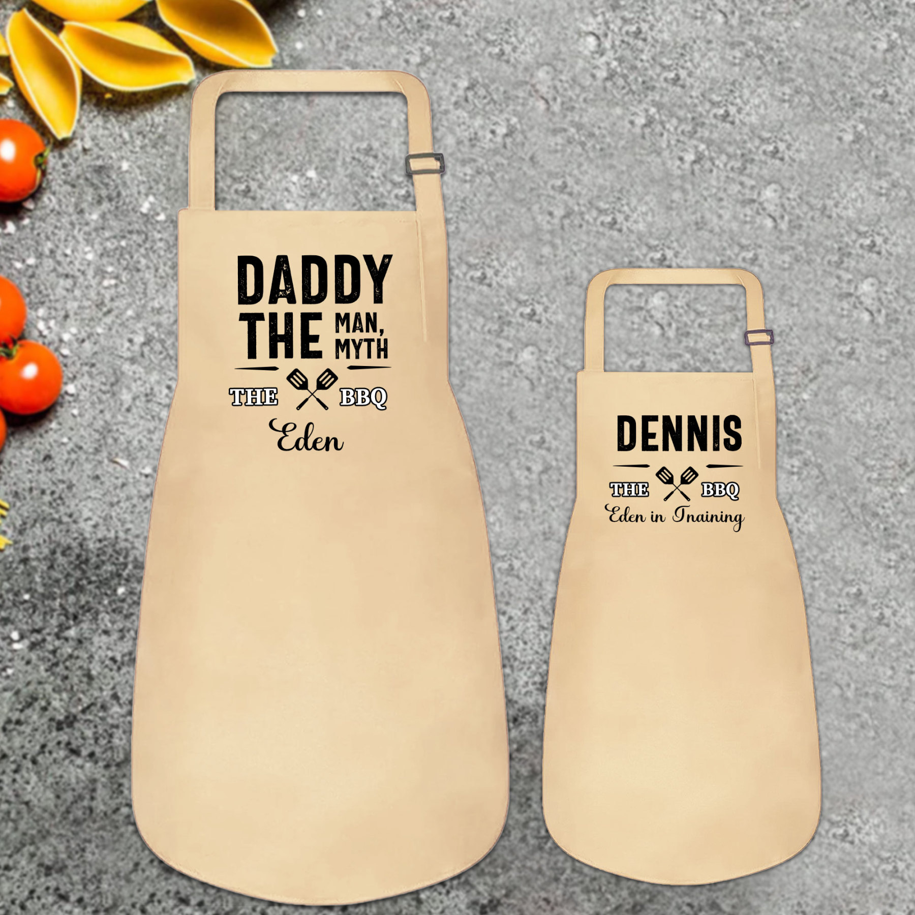 Personalised Multifunctional Waterproof Matching Family Apron | Apron31