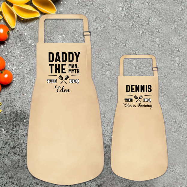 Personalised Multifunctional Waterproof Matching Family Apron | Apron31