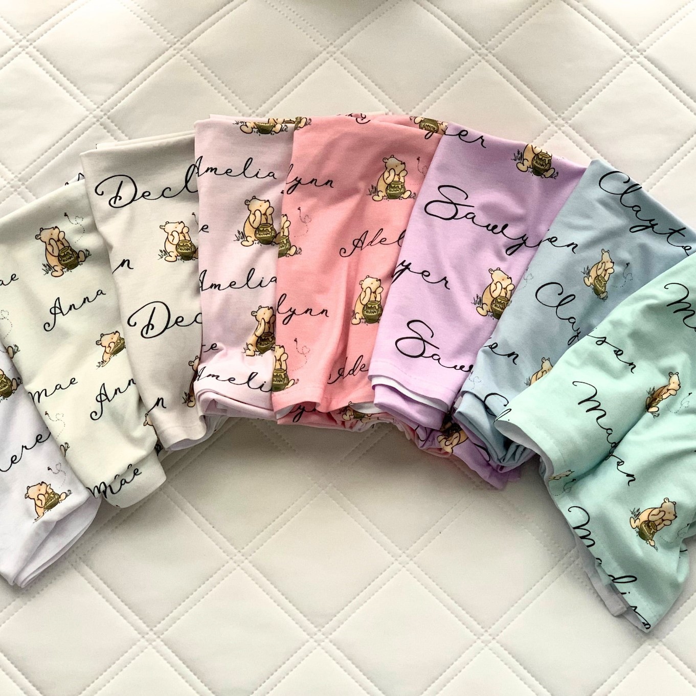 Personalized Baby Swaddle Blanket Set for Comfort & Unique | BBBlanket09