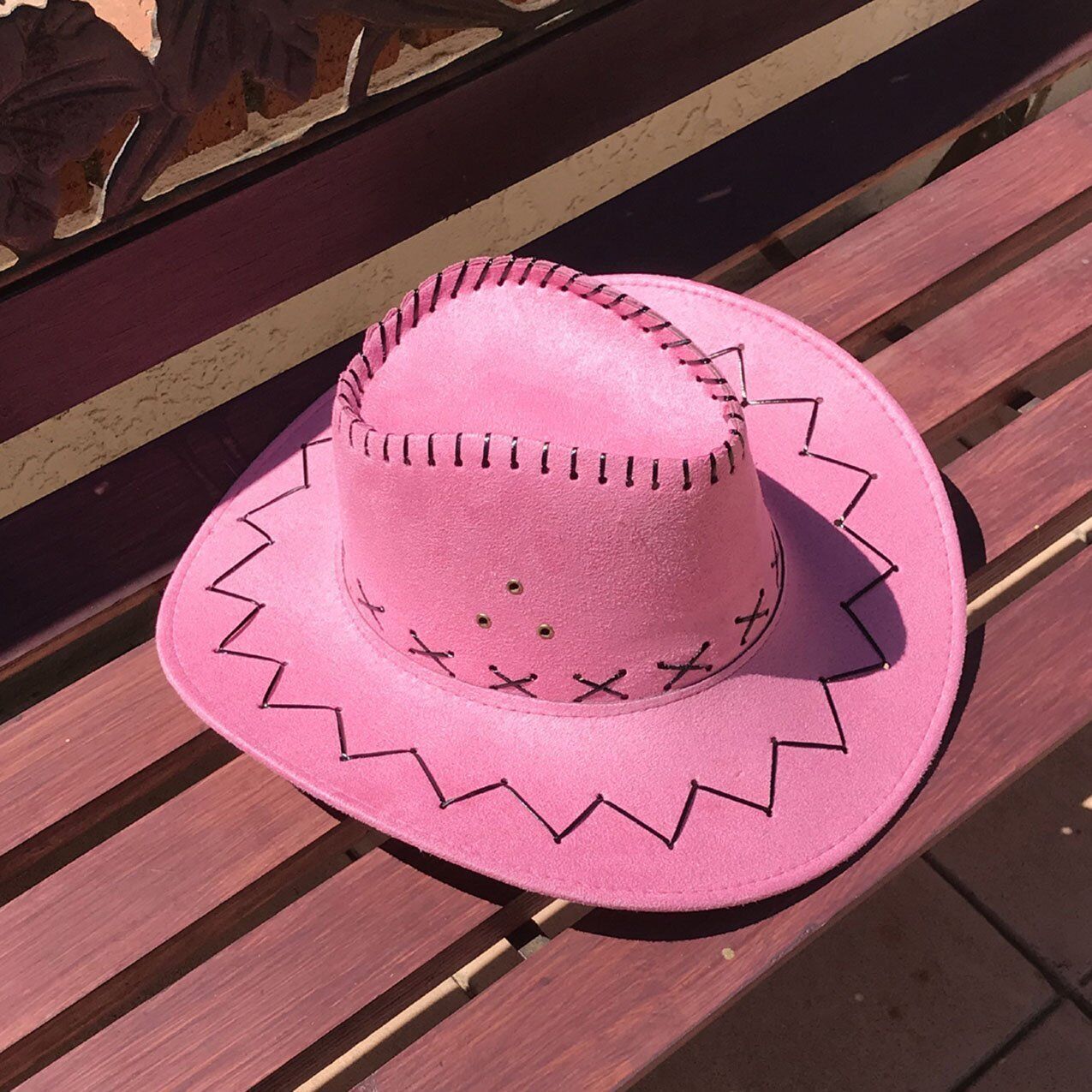 Personalized Leather Patch Cowboy Hat for Comfort & Unique | CWBeach102