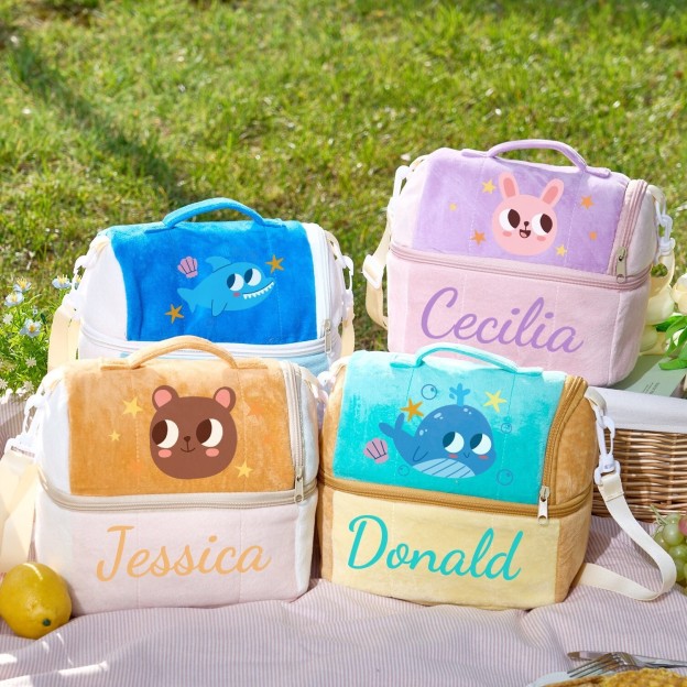 Personalized Cute Pattern Kids Lunch Bag