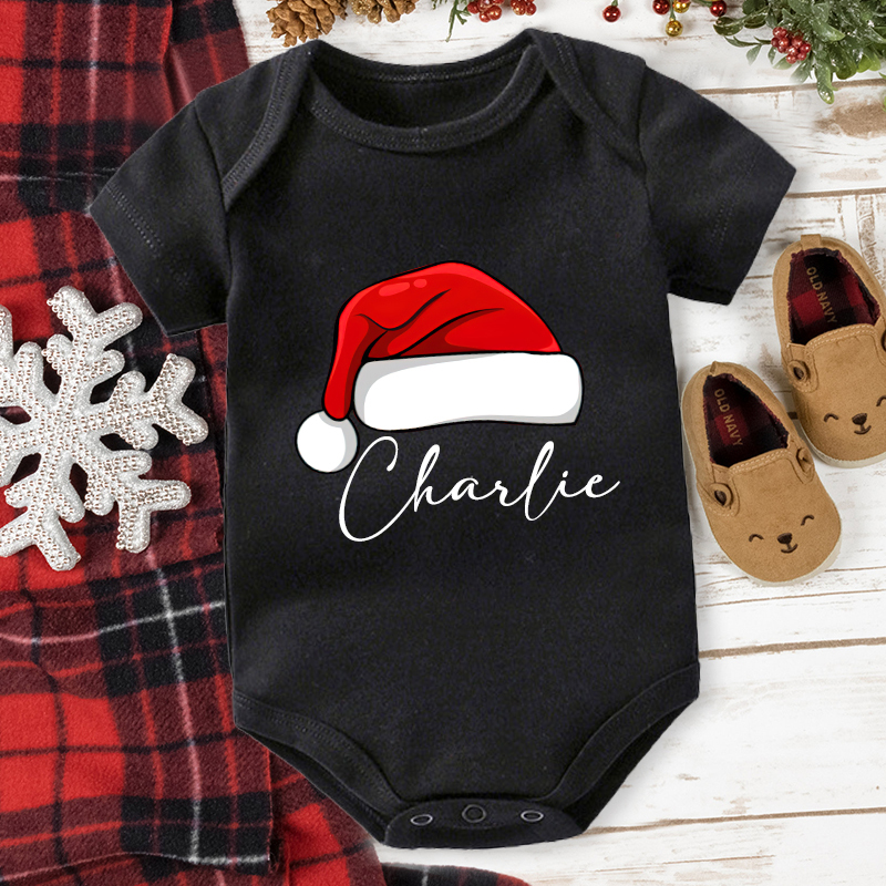 Personalized Family Christmas Monogrammed Name T-Shirt| Match0415