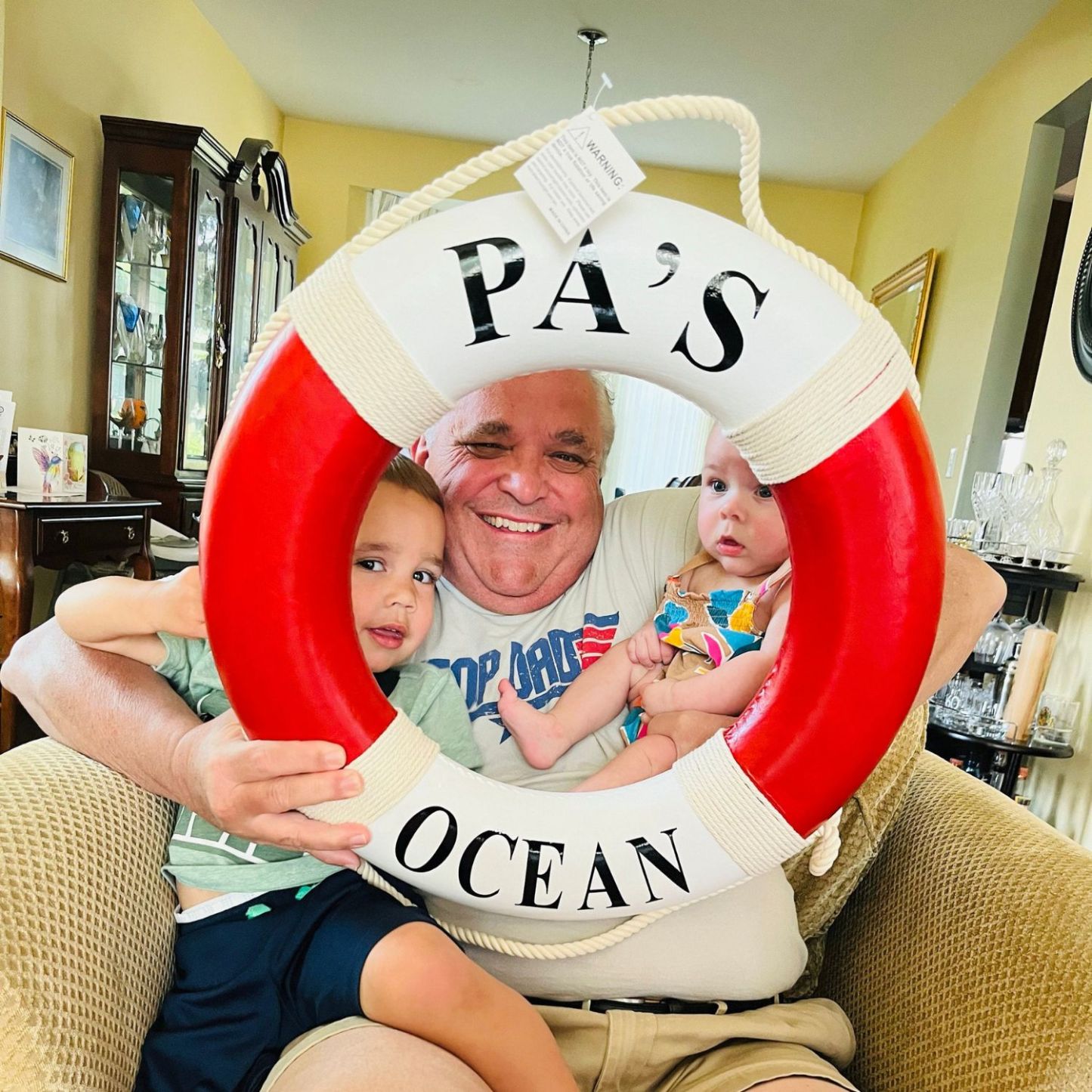 Personalized Nautical Wall Decor Life Ring | CWToy51