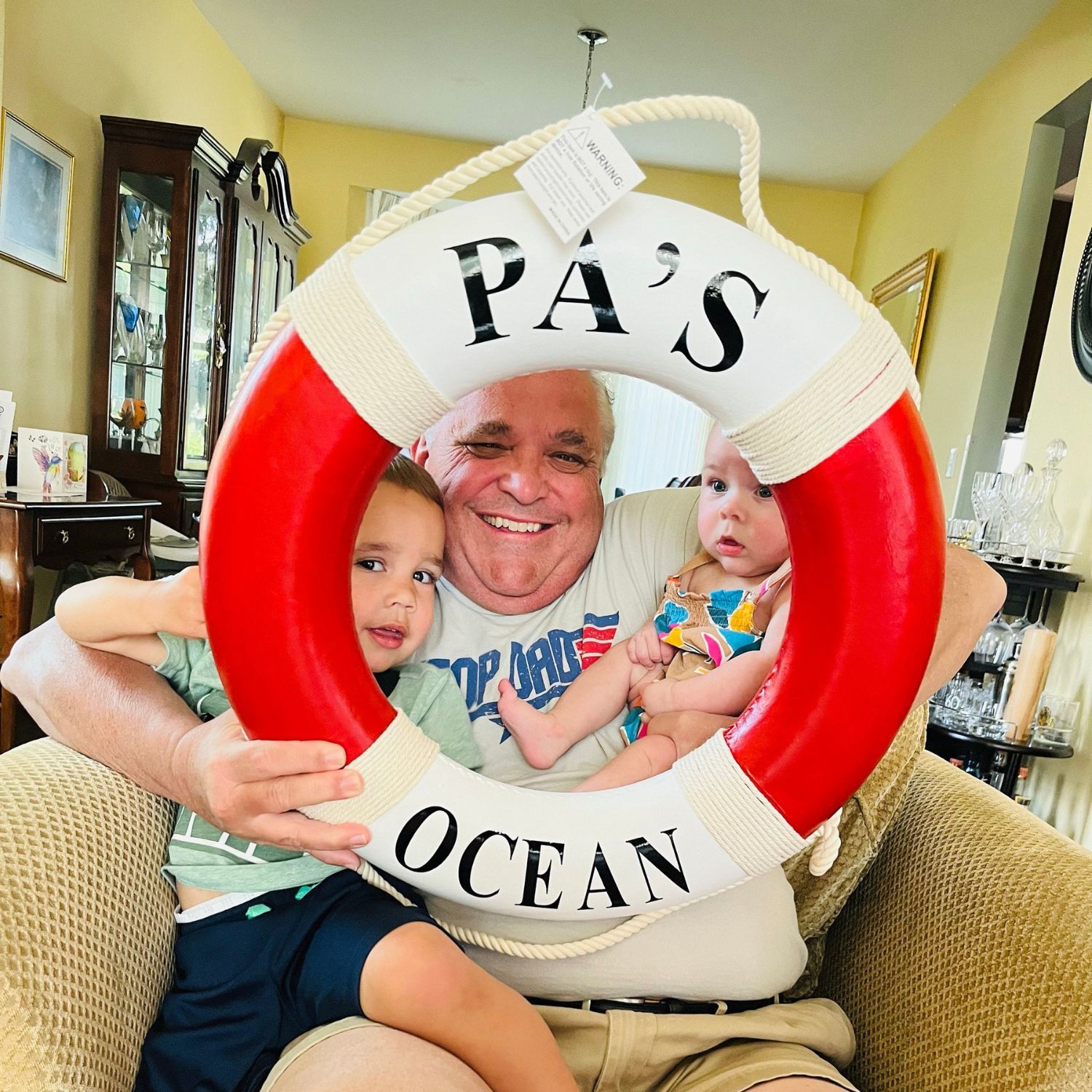 Personalized Nautical Wall Decor Life Ring | CWToy51