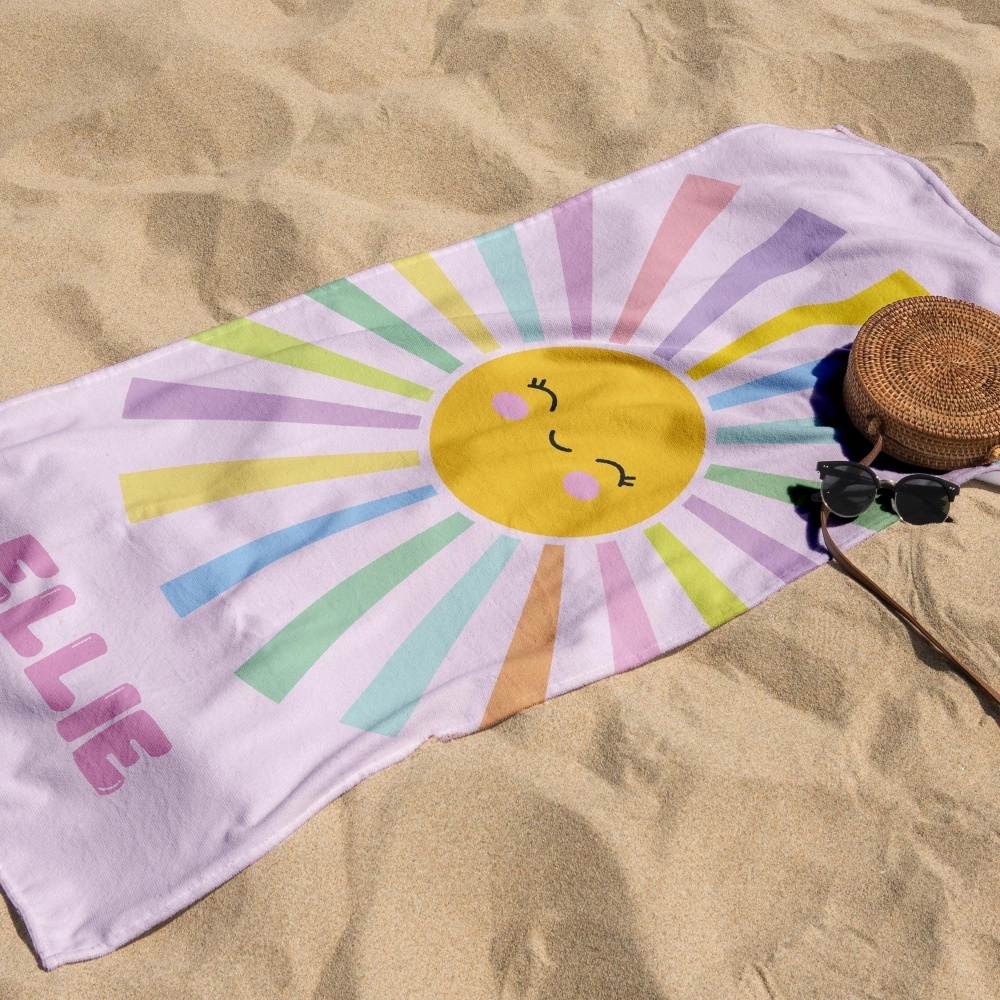 Personalized Lovely Kid Towel for Summer & Beach | CWTowel140