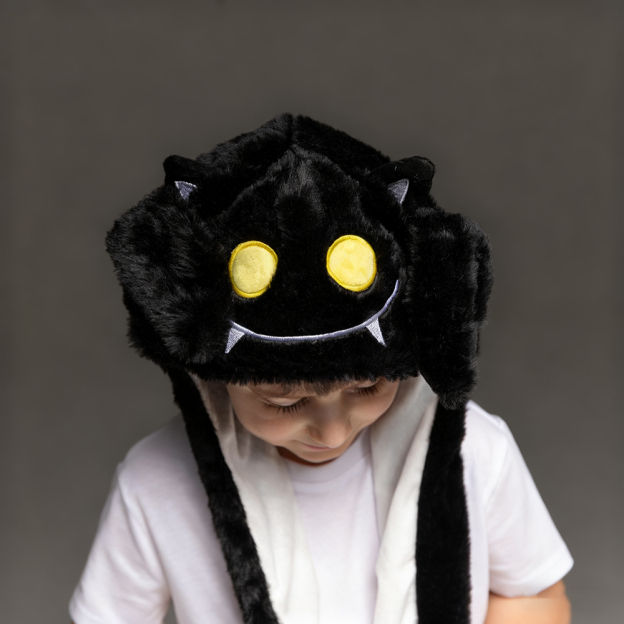 Personalized Embroidery Funny Ears Moving Plush Hat | HSKid79