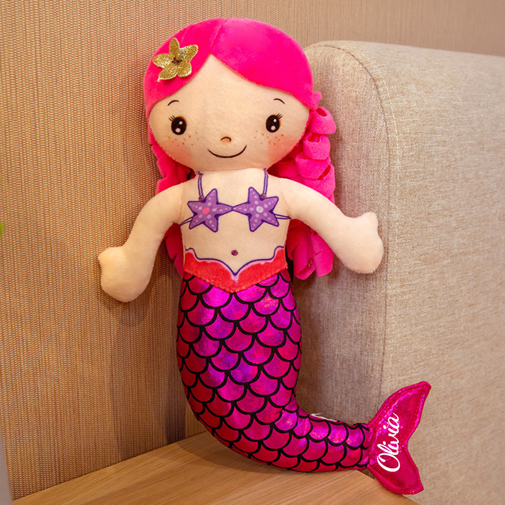 Personalized Kids Mermaid Dreammates Doll | CWToy105