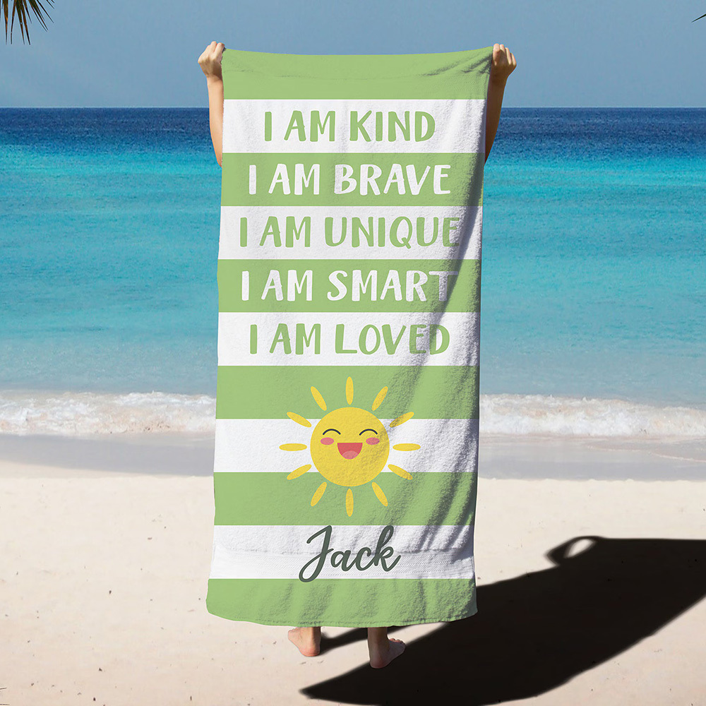 Personalized Lovely Kid Towel for Summer & Beach | CWTowel132