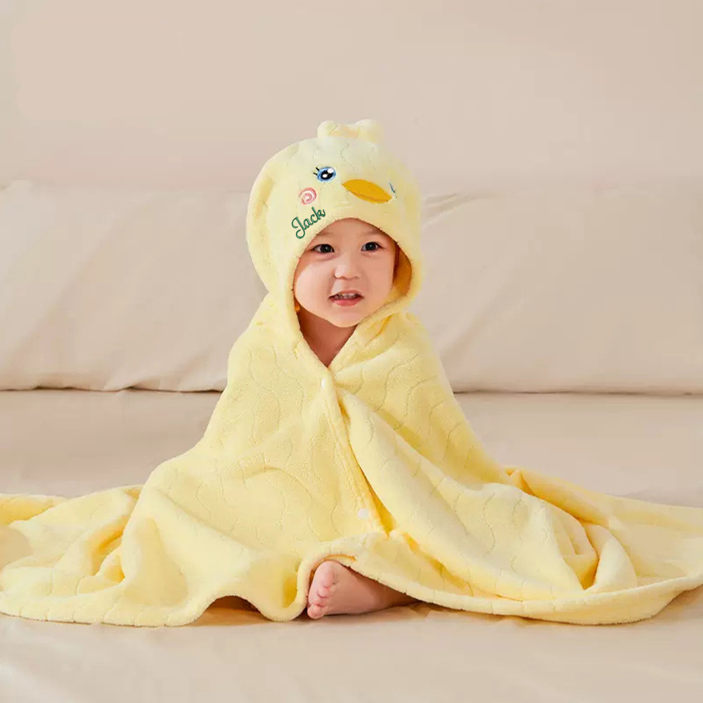Personalized Hooded Baby Towel for Summer & Beach| CWHTowel46