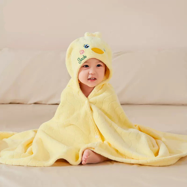 Personalized Hooded Baby Towel for Summer & Beach| CWHTowel46