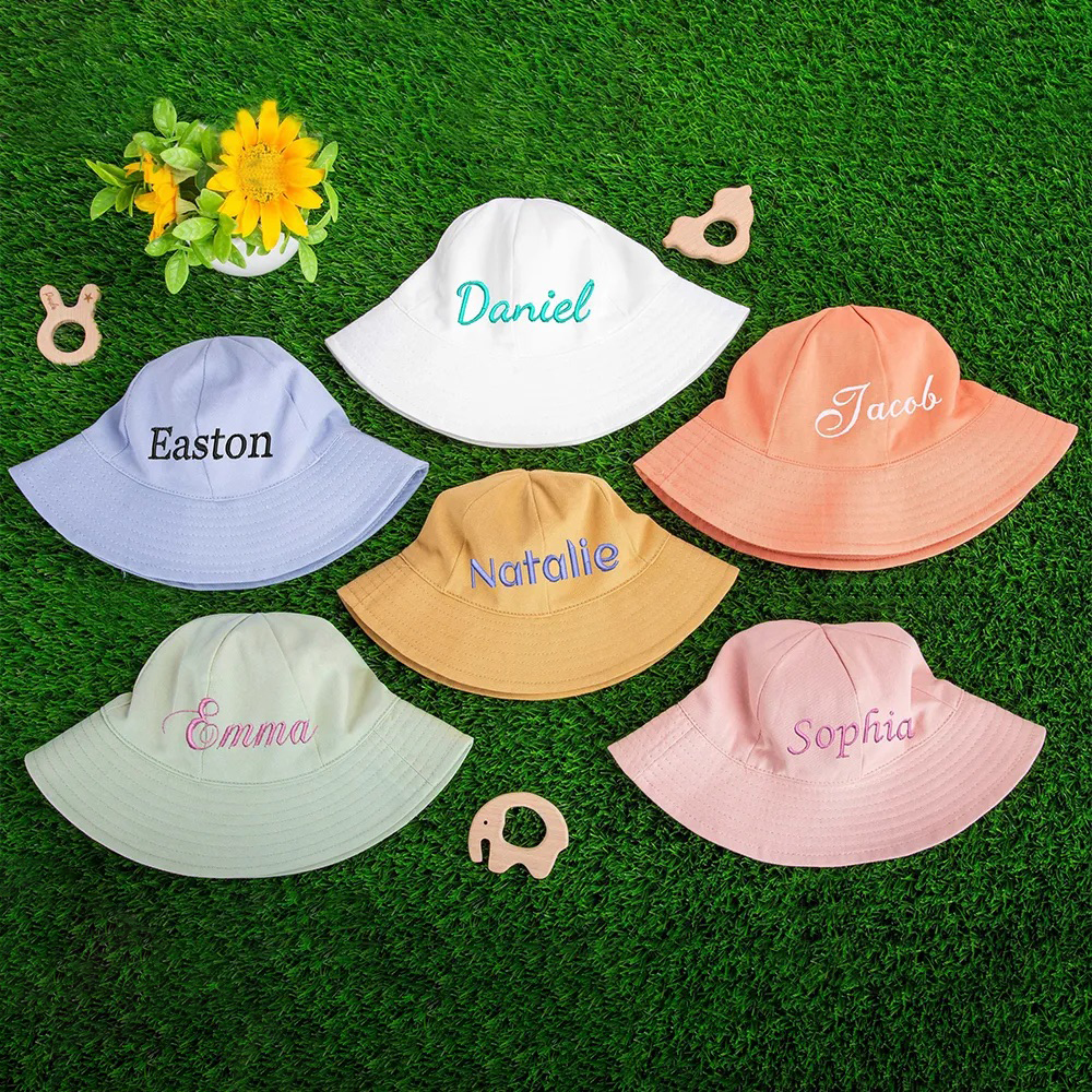 Personalized Embroidery Bucket Hat for Comfort & Unique | CWBeach155