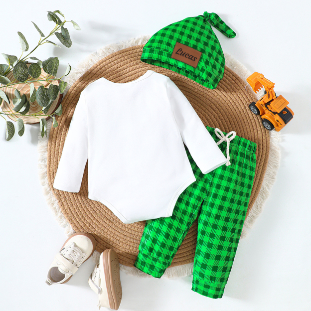 Personalized Baby First St. Patrick's Day Outfit Set | CWBaby176