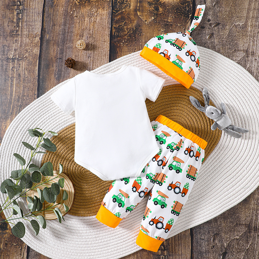 Personalised Baby Easter Bunny Embroidered Outfit Set | CWBaby188