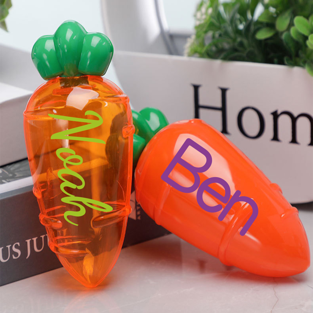 Personalised Plastic Stuffable Easter Carrots | CWEaster37
