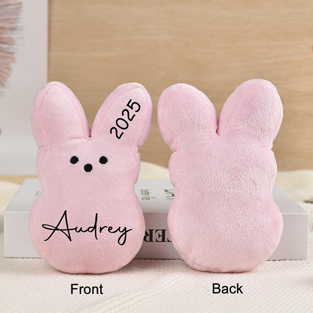 Personalized Easter Bunny Plush Toy | CWEaster42