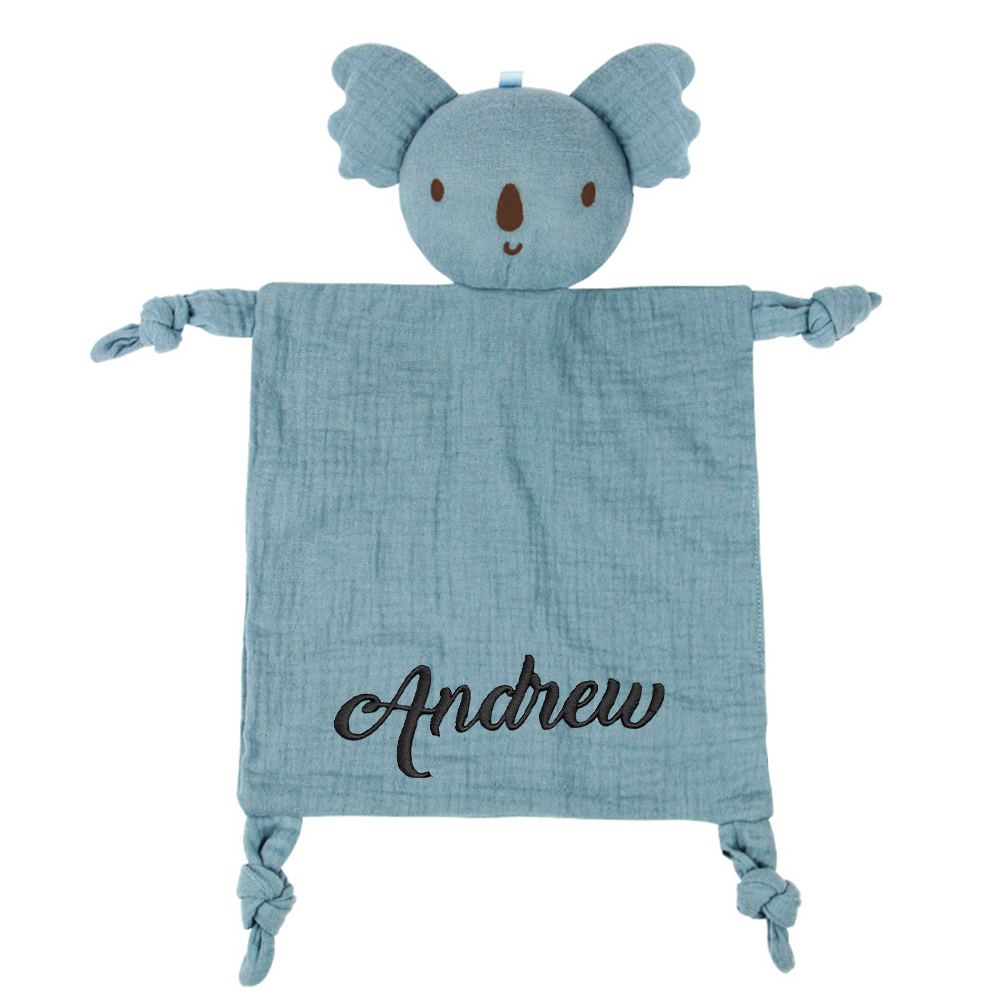 Personalized Baby Embroidery Comforter Sleep Toy | CWToy117