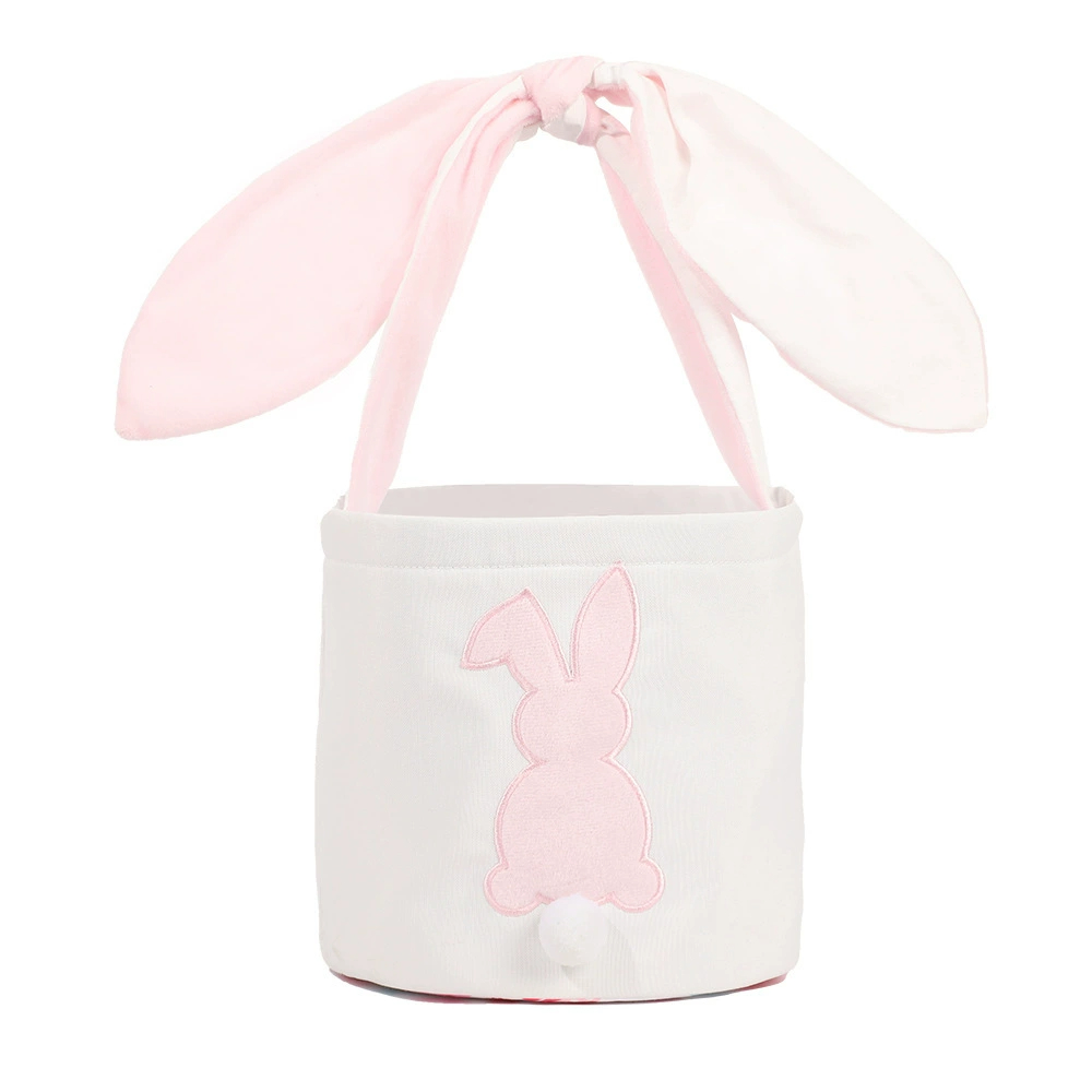 Personalised Embroidered Easter Bunny Basket | CWEaster45