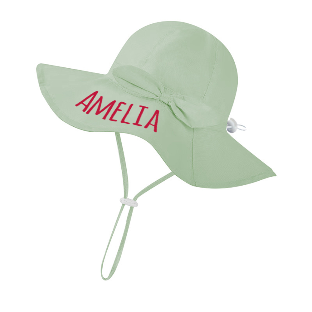 Personalized Lovely Bowknot Bucket Hat for Comfort & Unique | CWBeach170