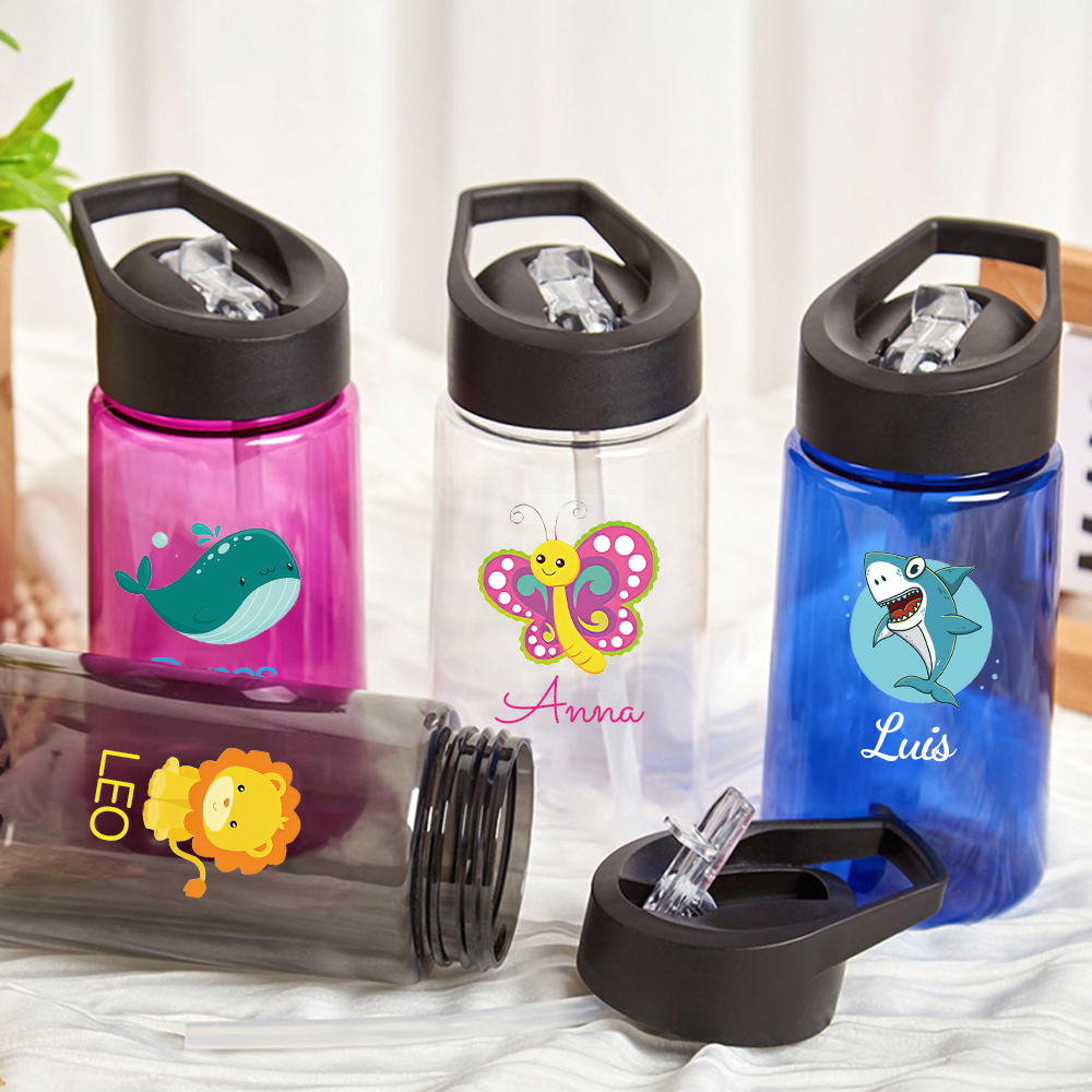 Personalised BPA Free 14oz Kid Water Bottles | YouBottle65