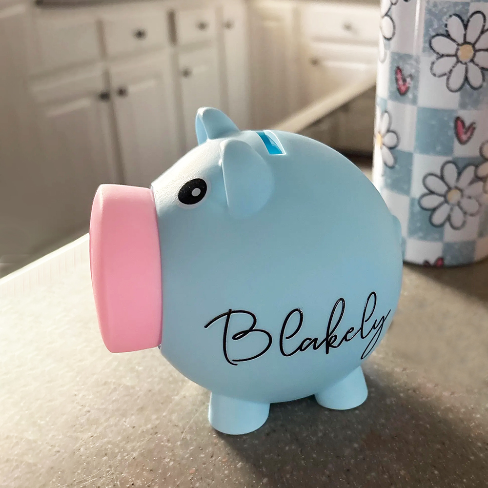 Personalized Kids Lovely Piggy Bank | CWToy89