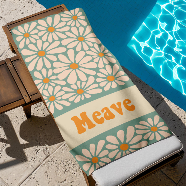 Personalized Lovely Kid Towel for Summer & Beach | CWTowel161