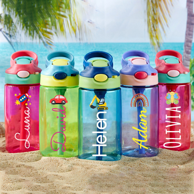 Personalised BPA Free 16oz Kid Water Bottles | YouBottle66