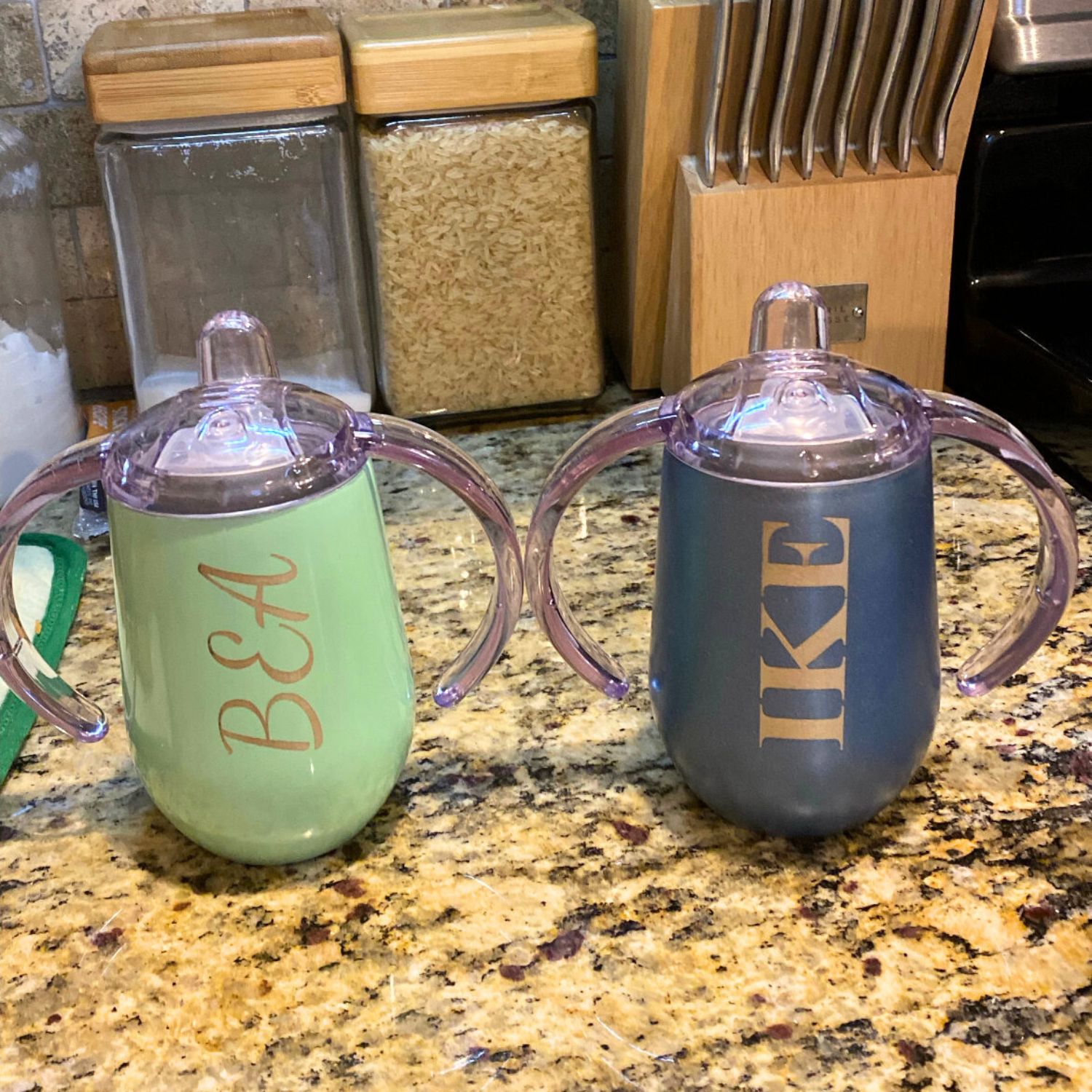 Personalized Stainless Steel Sippy Kids Cup  | Youcup03