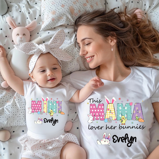 Personalized Family Happy Easter Matching Shirt | CWEaster68