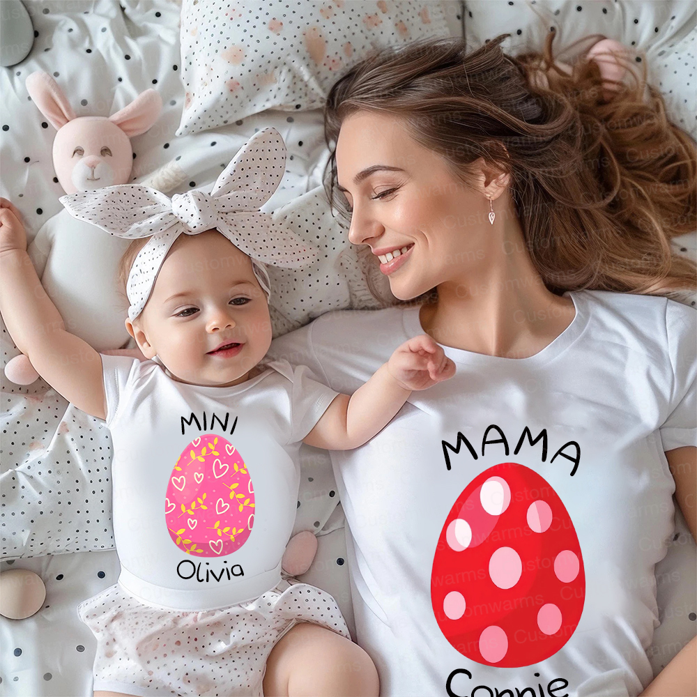 Personalized Family Happy Easter Matching Shirt | CWEaster74